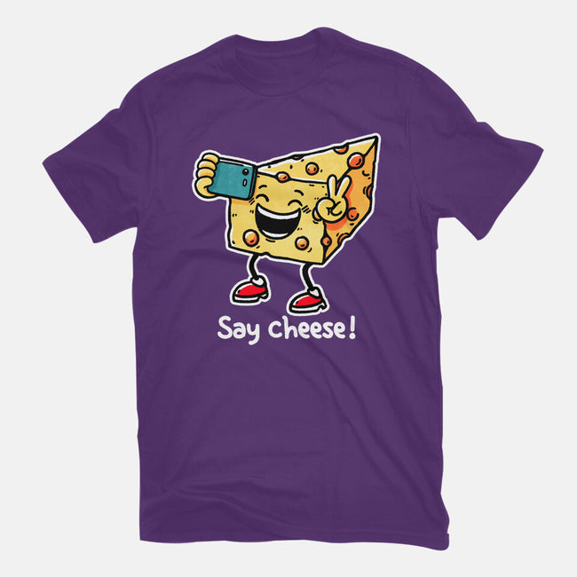 Say Cheese-Womens-Fitted-Tee-fanfreak1