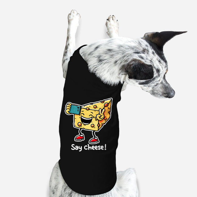 Say Cheese-Dog-Basic-Pet Tank-fanfreak1