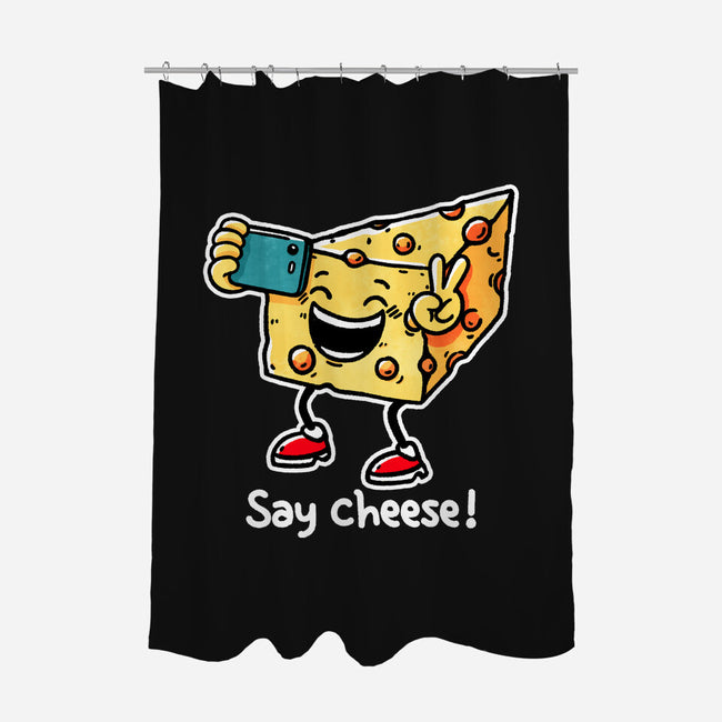 Say Cheese-None-Polyester-Shower Curtain-fanfreak1