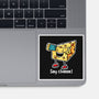 Say Cheese-None-Glossy-Sticker-fanfreak1