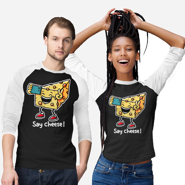 Say Cheese-Unisex-Baseball-Tee-fanfreak1