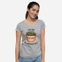 You're Plantastic-Womens-V-Neck-Tee-fanfreak1