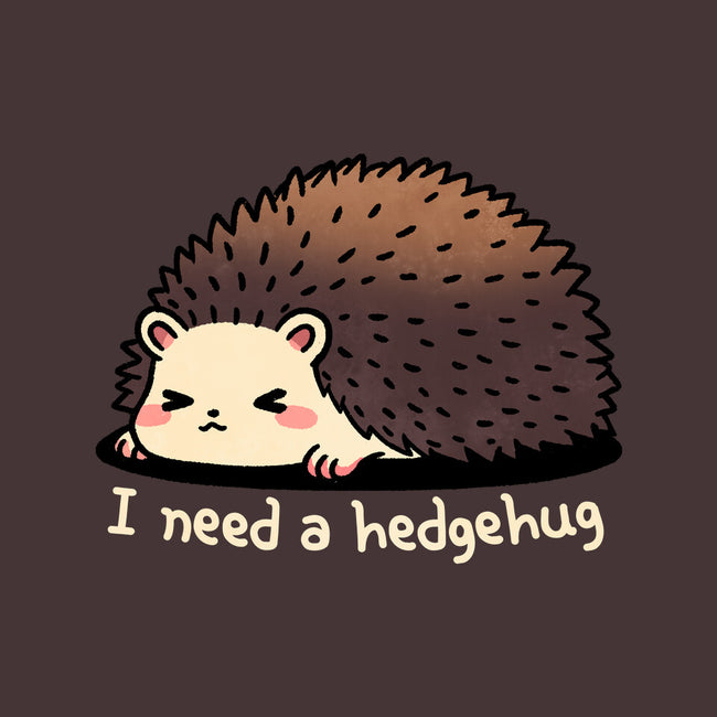 Hedgehug-None-Removable Cover-Throw Pillow-fanfreak1