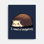 Hedgehug-None-Stretched-Canvas-fanfreak1