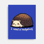 Hedgehug-None-Stretched-Canvas-fanfreak1