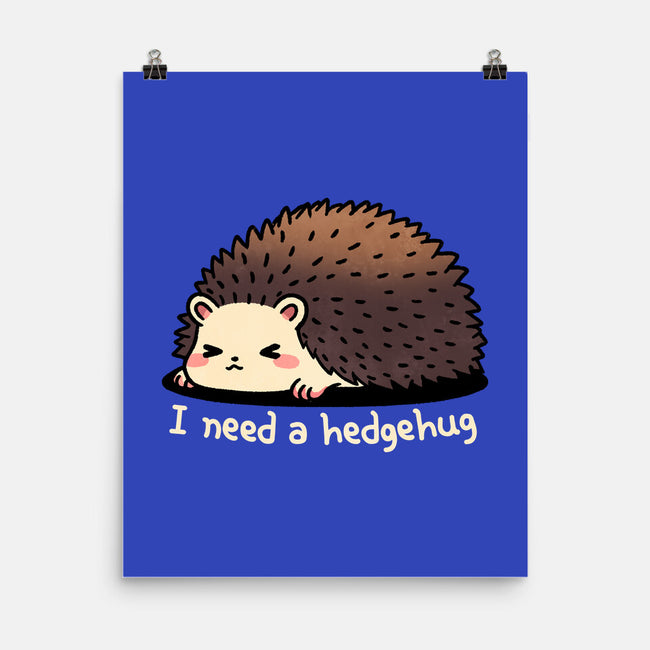 Hedgehug-None-Matte-Poster-fanfreak1