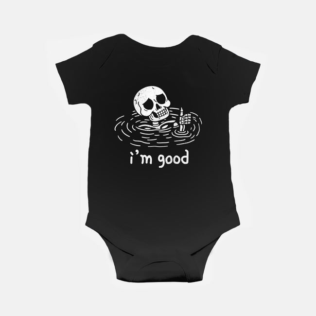 I'm Good-Baby-Basic-Onesie-fanfreak1