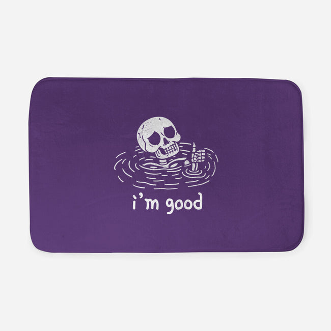 I'm Good-None-Memory Foam-Bath Mat-fanfreak1