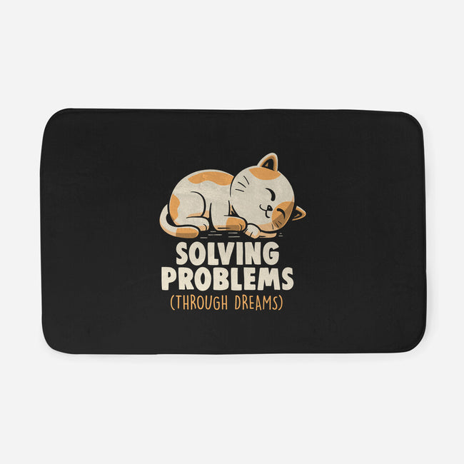 Solving Problems Through Dreams-None-Memory Foam-Bath Mat-koalastudio