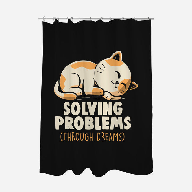 Solving Problems Through Dreams-None-Polyester-Shower Curtain-koalastudio