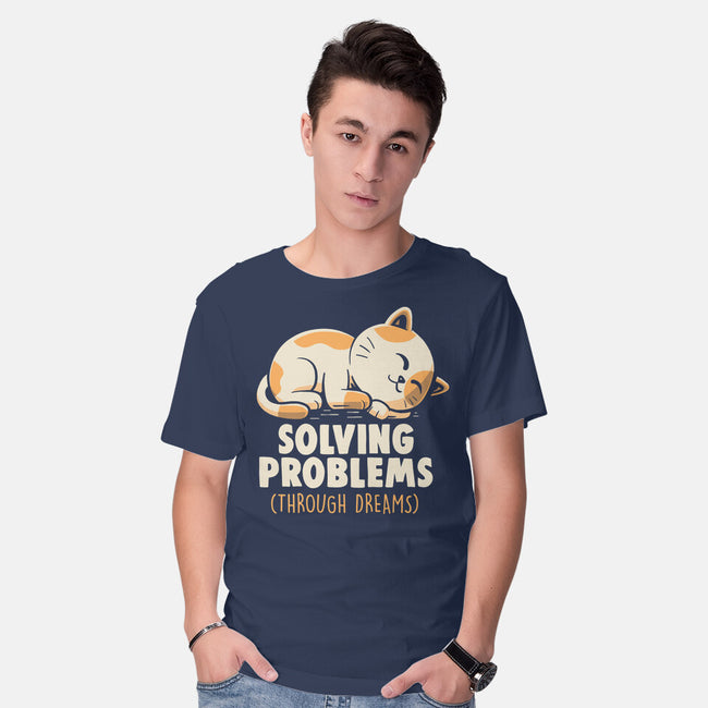 Solving Problems Through Dreams-Mens-Basic-Tee-koalastudio