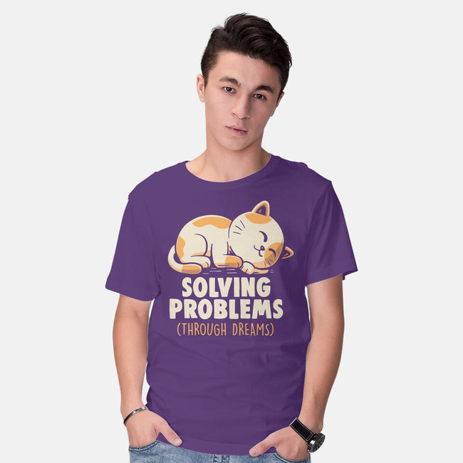 Solving Problems Through Dreams-Mens-Basic-Tee-koalastudio