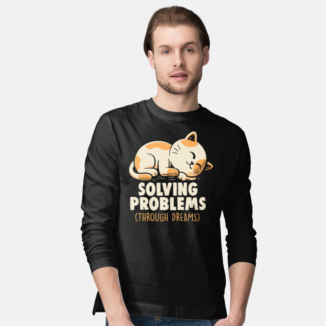 Solving Problems Through Dreams-Mens-Long Sleeved-Tee-koalastudio