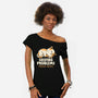 Solving Problems Through Dreams-Womens-Off Shoulder-Tee-koalastudio