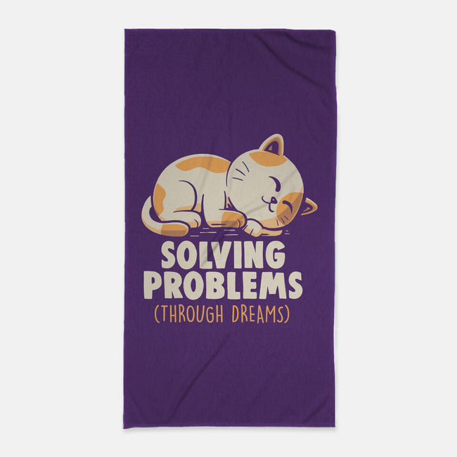 Solving Problems Through Dreams-None-Beach-Towel-koalastudio