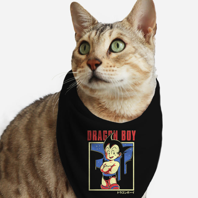 Dragon Boy-Cat-Bandana-Pet Collar-estudiofitas