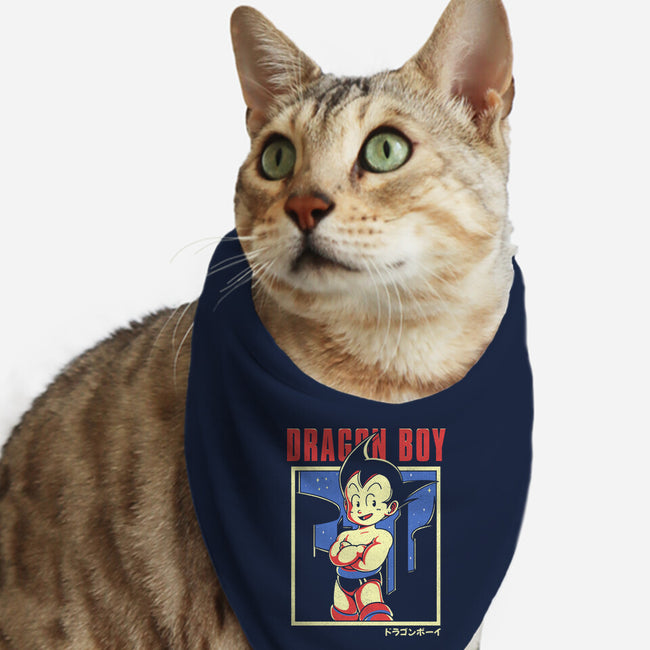 Dragon Boy-Cat-Bandana-Pet Collar-estudiofitas