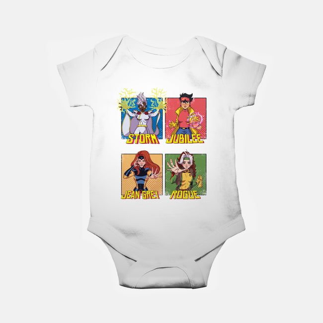 X-men 97 Girls-Baby-Basic-Onesie-jacnicolauart