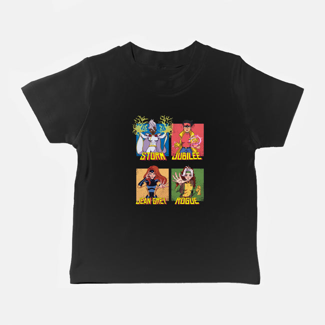 X-men 97 Girls-Baby-Basic-Tee-jacnicolauart