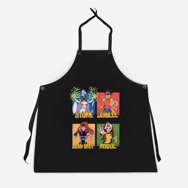 X-men 97 Girls-Unisex-Kitchen-Apron-jacnicolauart