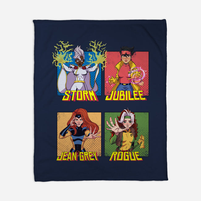 X-men 97 Girls-None-Fleece-Blanket-jacnicolauart