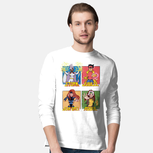 X-men 97 Girls-Mens-Long Sleeved-Tee-jacnicolauart