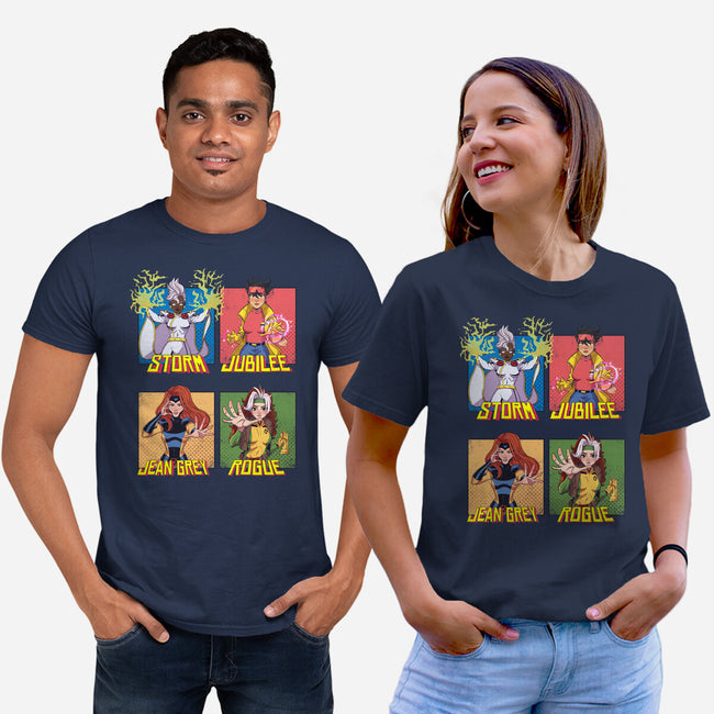 X-men 97 Girls-Unisex-Basic-Tee-jacnicolauart