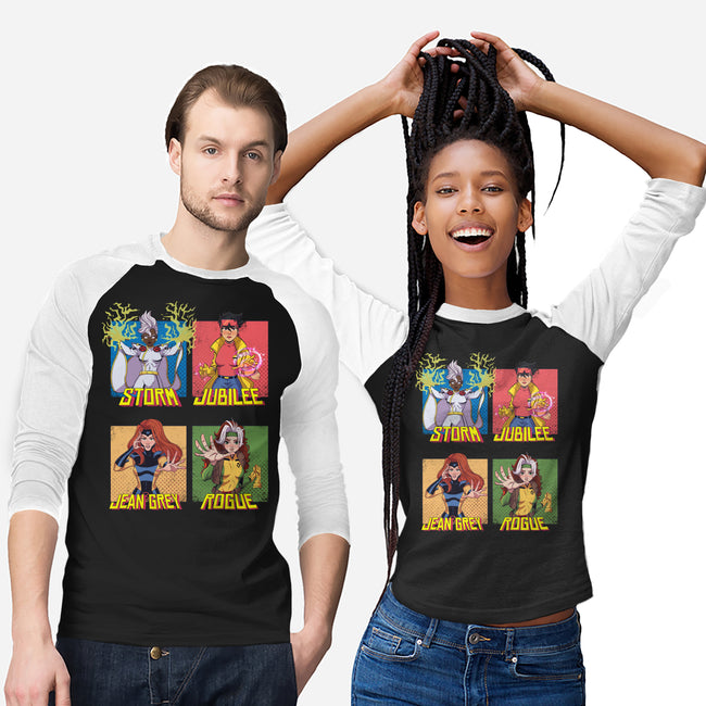 X-men 97 Girls-Unisex-Baseball-Tee-jacnicolauart