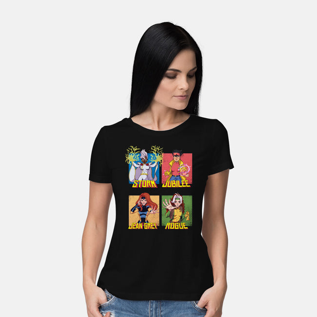 X-men 97 Girls-Womens-Basic-Tee-jacnicolauart