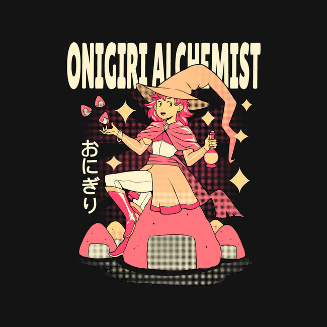 Onigiri Alchemist-Womens-Off Shoulder-Sweatshirt-FunkVampire