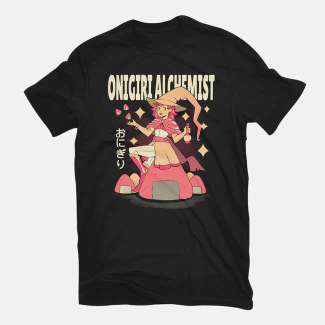 Onigiri Alchemist-Womens-Fitted-Tee-FunkVampire