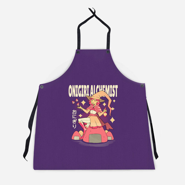 Onigiri Alchemist-Unisex-Kitchen-Apron-FunkVampire