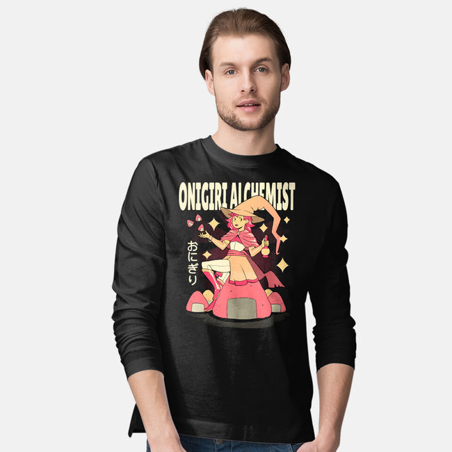 Onigiri Alchemist-Mens-Long Sleeved-Tee-FunkVampire