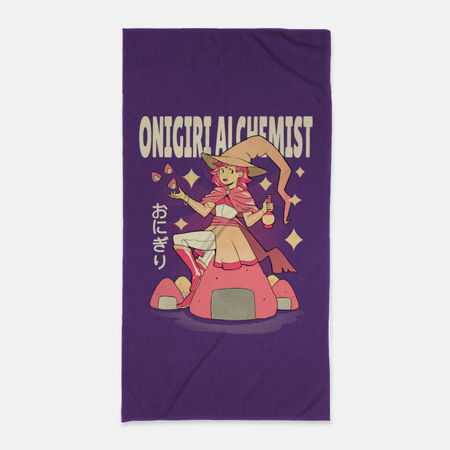 Onigiri Alchemist-None-Beach-Towel-FunkVampire