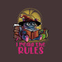 I Read The Rules-None-Stretched-Canvas-zascanauta