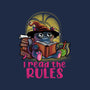 I Read The Rules-None-Stretched-Canvas-zascanauta