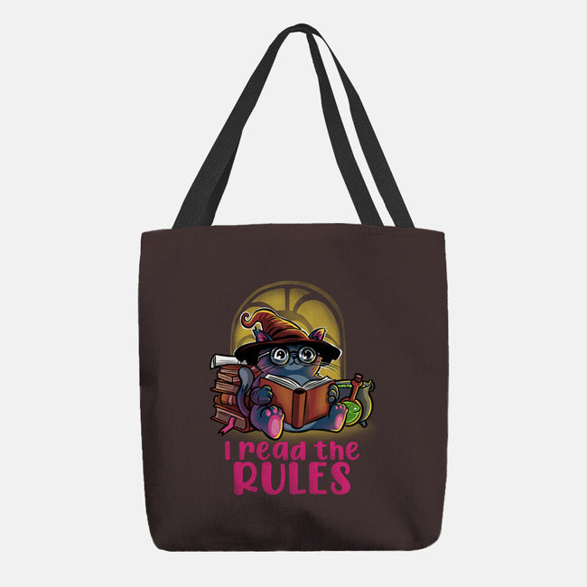 I Read The Rules-None-Basic Tote-Bag-zascanauta