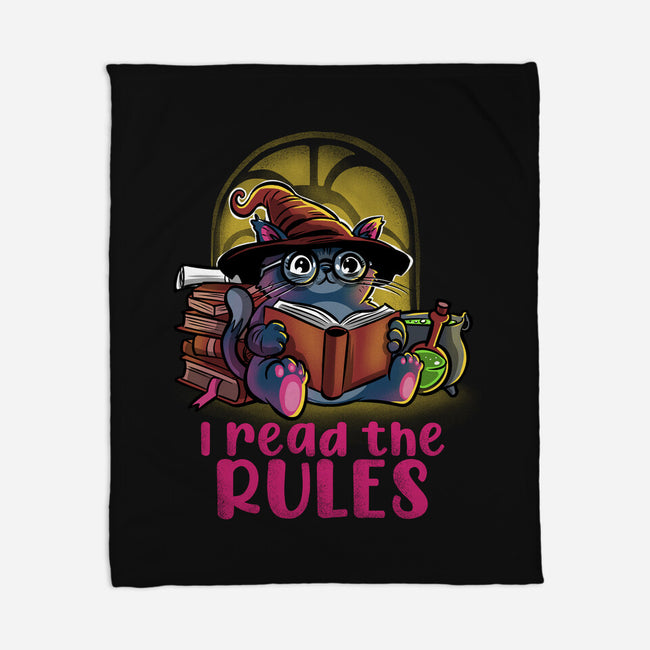 I Read The Rules-None-Fleece-Blanket-zascanauta