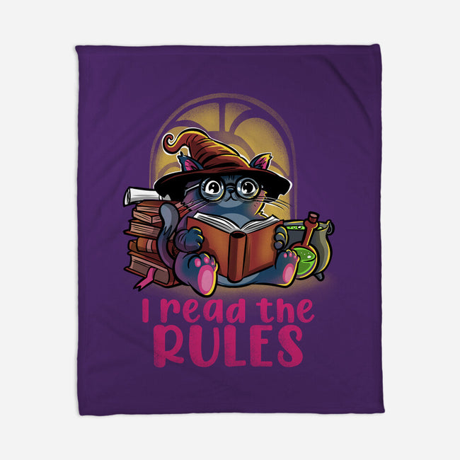 I Read The Rules-None-Fleece-Blanket-zascanauta