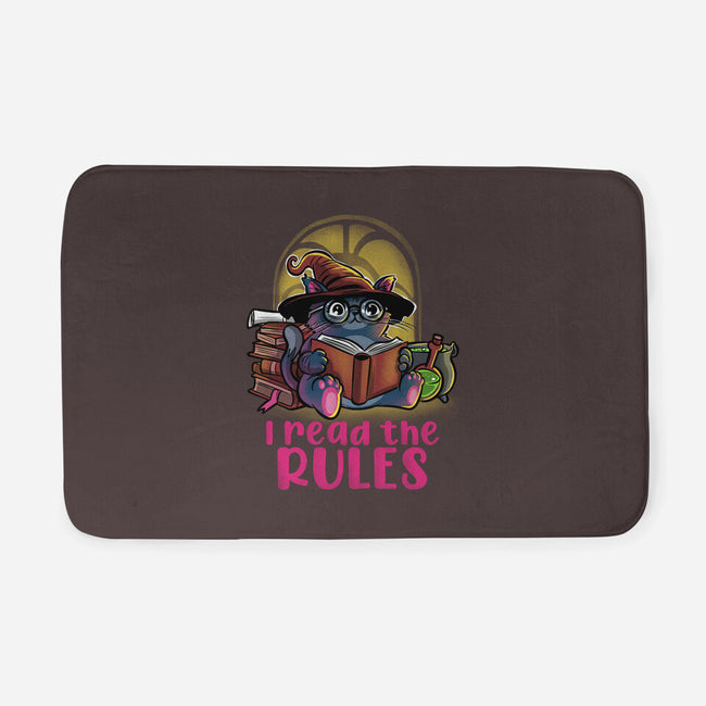 I Read The Rules-None-Memory Foam-Bath Mat-zascanauta