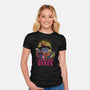 I Read The Rules-Womens-Fitted-Tee-zascanauta