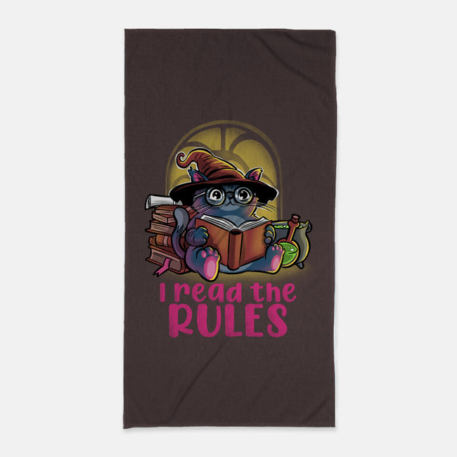 I Read The Rules-None-Beach-Towel-zascanauta