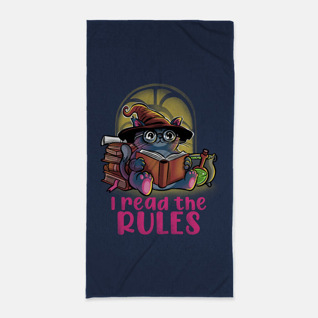 I Read The Rules-None-Beach-Towel-zascanauta