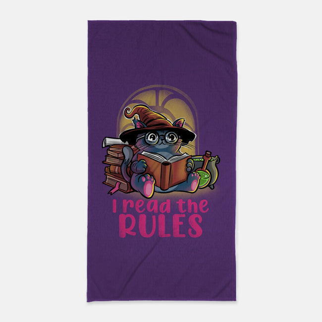 I Read The Rules-None-Beach-Towel-zascanauta