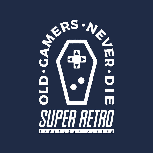 Old Gamers Never Die-Unisex-Kitchen-Apron-demonigote