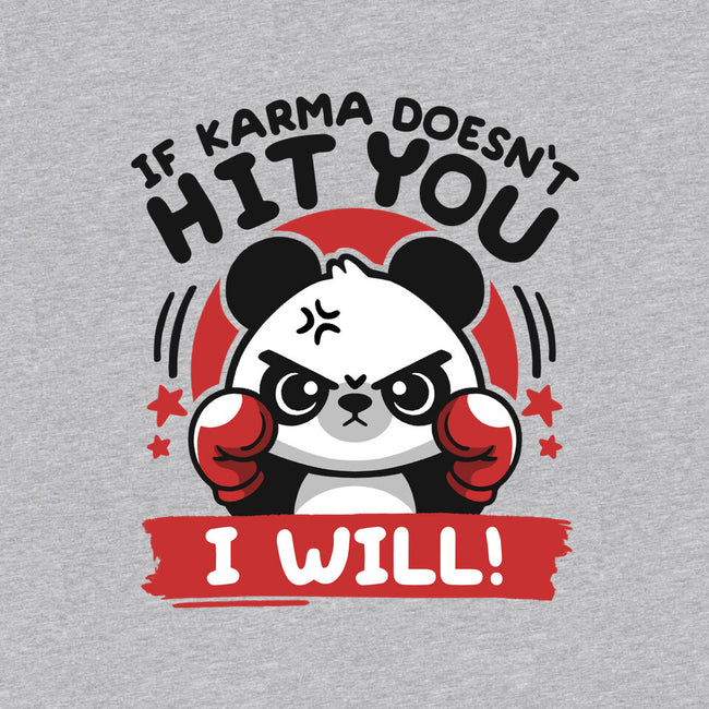 If Karma Doesn't Hit You-Womens-Off Shoulder-Sweatshirt-NemiMakeit