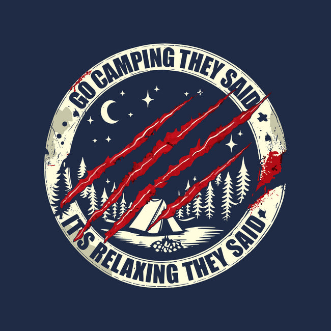 Go Camping They Said-None-Glossy-Sticker-BridgeWalker