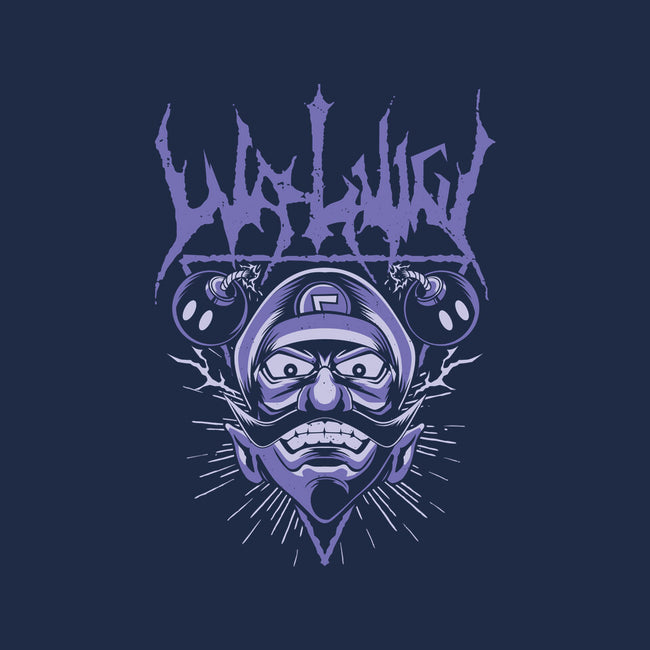 Waluigi Metal-None-Fleece-Blanket-arace