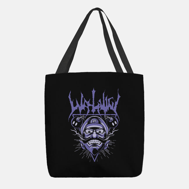 Waluigi Metal-None-Basic Tote-Bag-arace