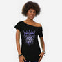 Waluigi Metal-Womens-Off Shoulder-Tee-arace